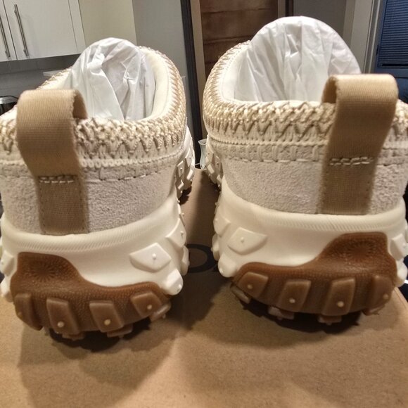 Ugg Venture Daze 1155650 Cream / Jasmine Suede Slip Ons Mens Size 12 NEW - Picture 7 of 16